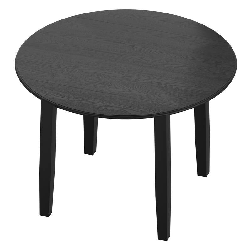 Modern Engineered Wood & Oak Veneer Round Dining Table