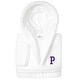 preview thumbnail 60 of 78, Sweet Kids 100% Polyester SUPER PLUSH Double Brushed Hooded Bathrobe with Purple Bookman Monogram P - Large