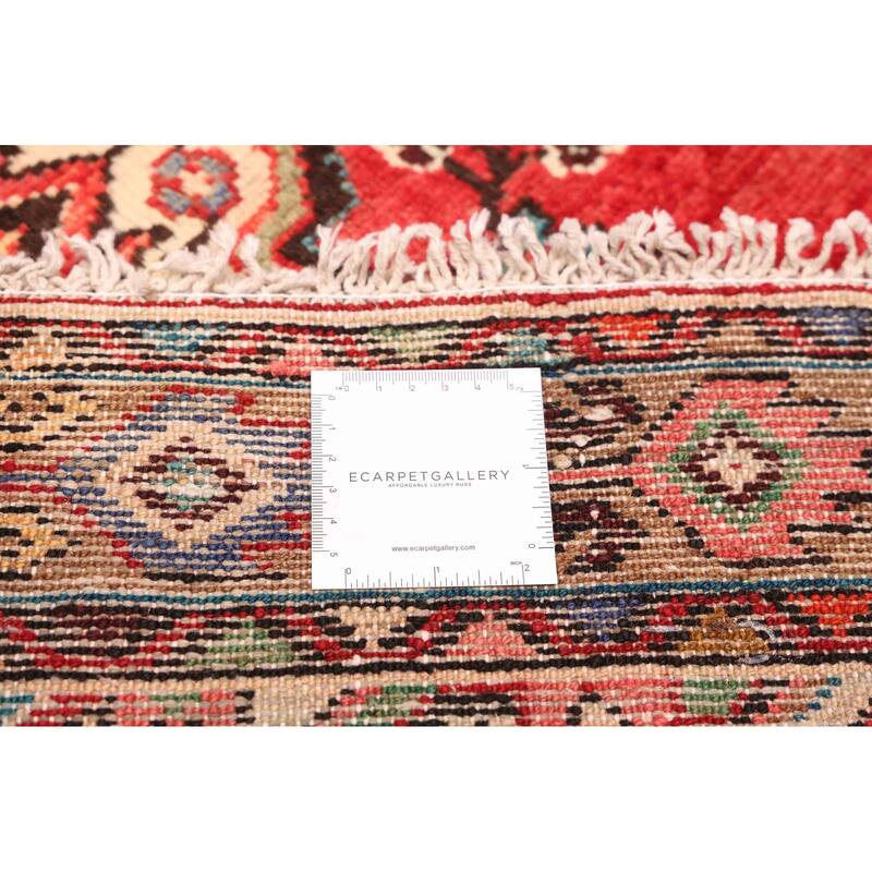 ECARPETGALLERY Hand-knotted Anadol Red Wool Rug - 3'8 x 5'1