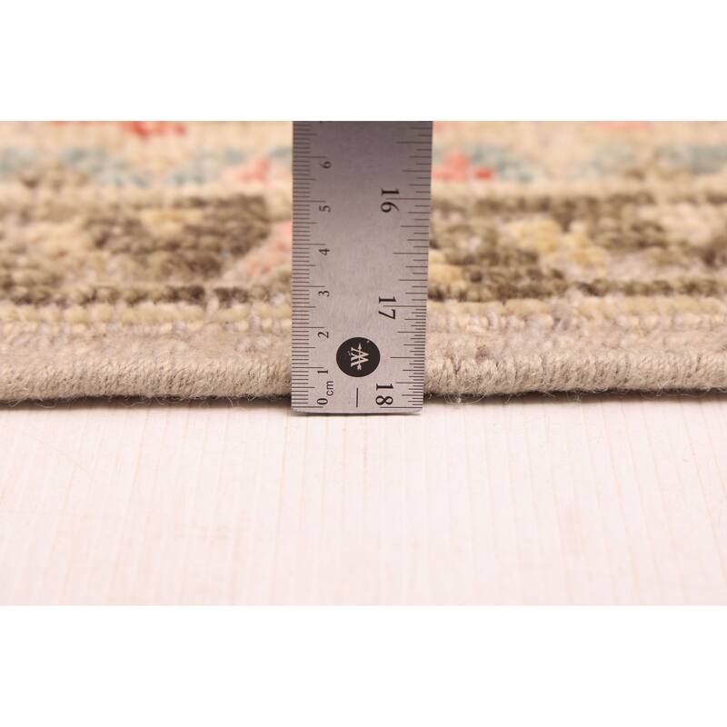 ECARPETGALLERY Hand-knotted Jules Serapi Grey Wool Rug - 9'3 x 12'7