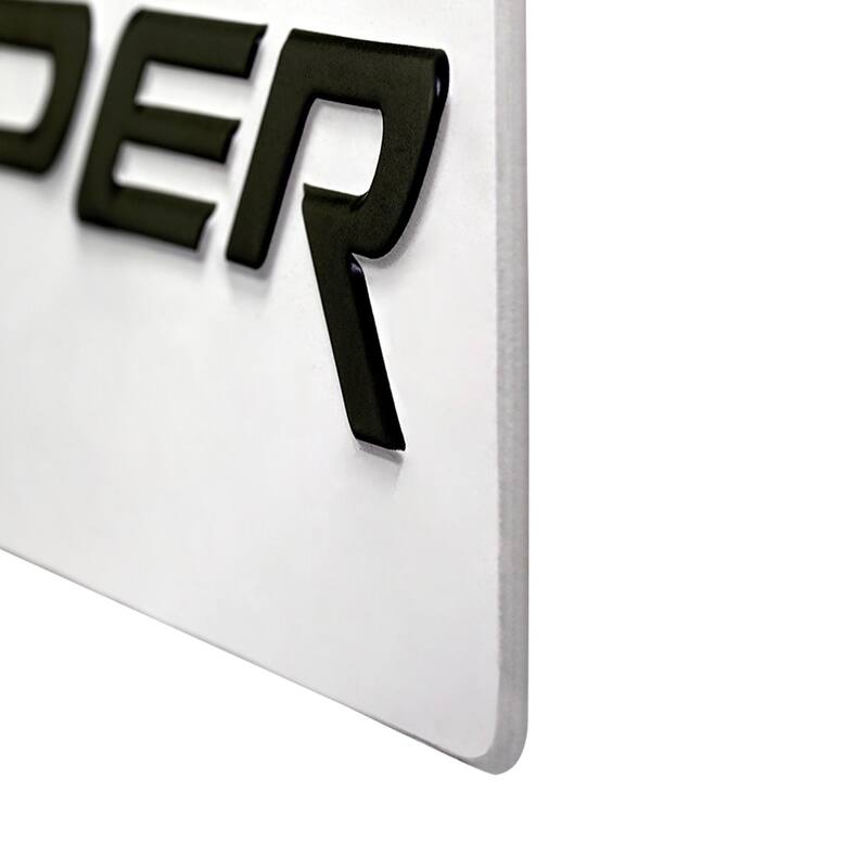 Dodge Viper Embossed Shaped Metal Wall Sign - 15.5" x 16.25"