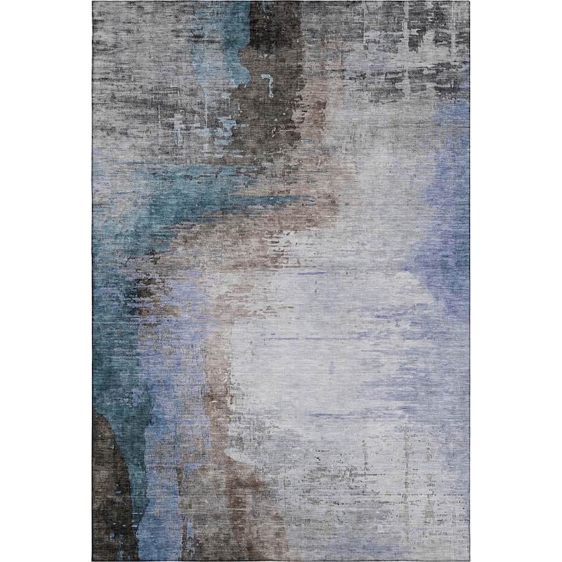 Premium Washable Super Soft Abstract Soid Mayfield Rug