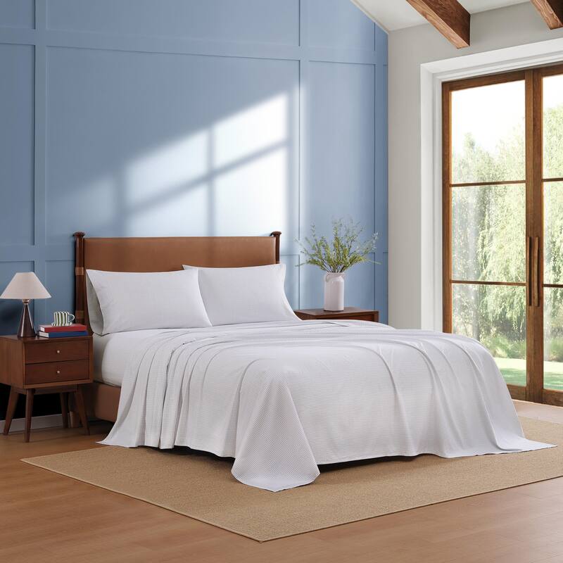 Tommy Hilfiger Printed Cotton Percale Sheet Set