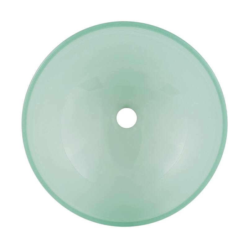 Cascade 16.5 Glass Vessel Sink with Faucet