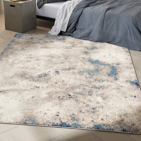 Infinity Contemporary Abstract Vintage Area Rug