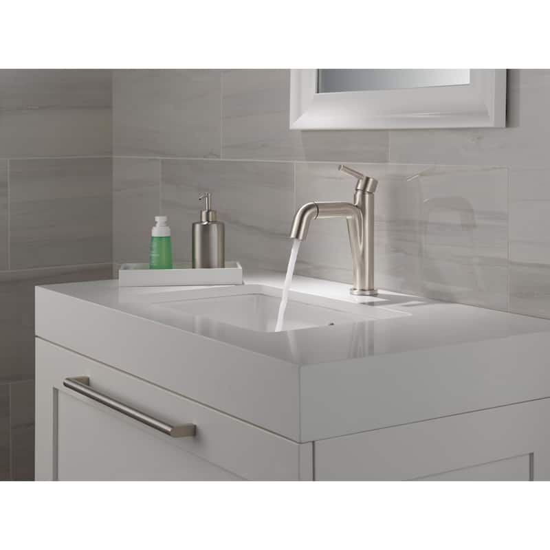 Delta 15849LF-PD Nicoli 1.2 GPM Single Hole Bathroom Faucet with Pull
