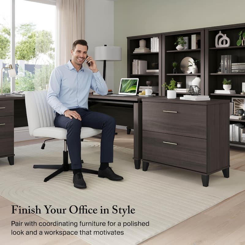 Bush Home Somerset Tall 5 Shelf Bookcase