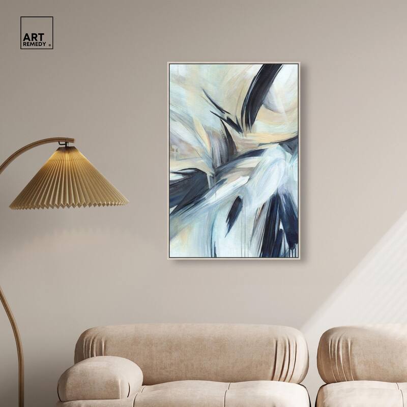 Layered Shadows Canvas by Art Remedy
