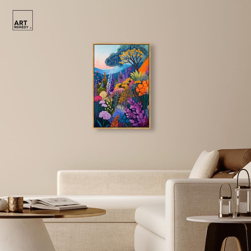 Solara's Bloom Canvas by Art Remedy
