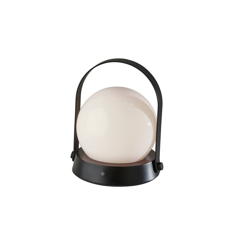 Simplee Adesso Millie LED Color Changing Table Lantern - Black