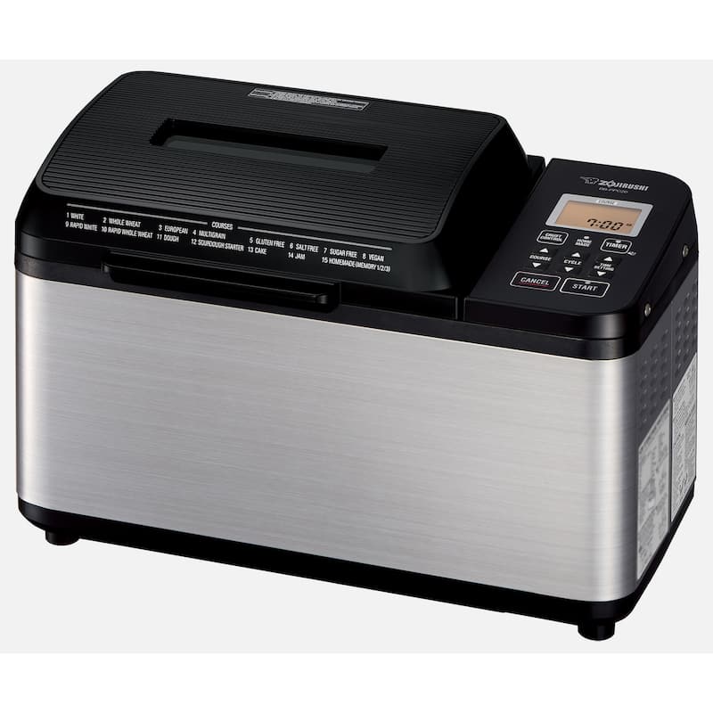 Home Bakery Virtuoso® Plus Breadmaker (PFAS Free) - Stainless Steel and Black