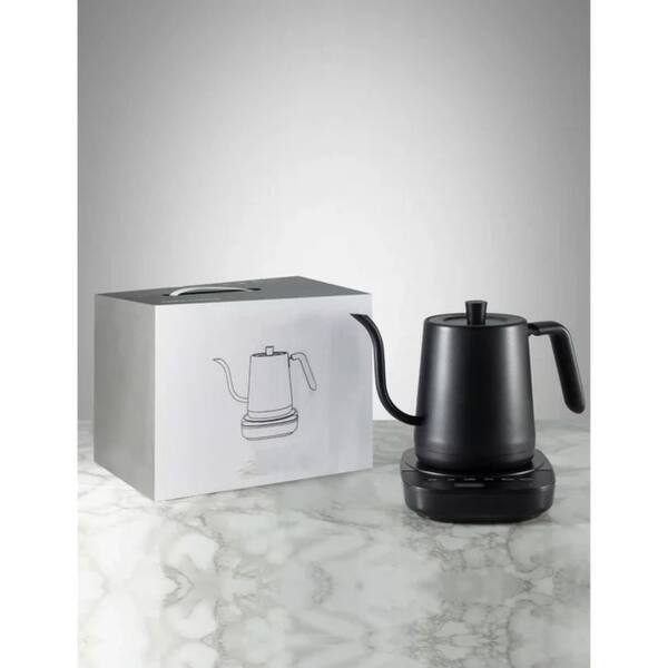 Gooseneck Electric Pourover Kettle, Temperature Variable Stainless