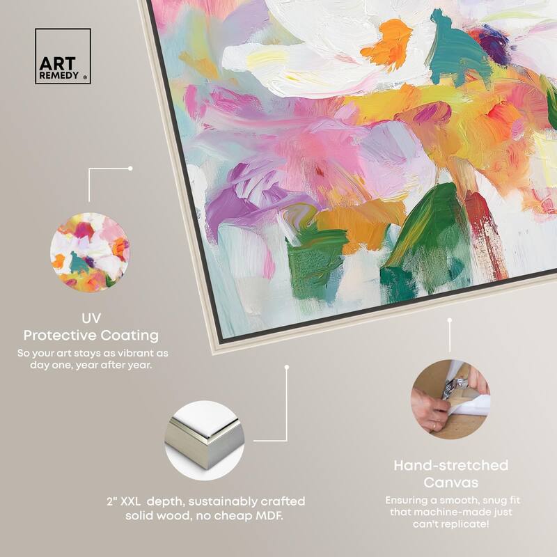 Bold Brushstroke II Canvas by Art Remedy
