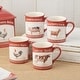 preview thumbnail 3 of 2, Certified International Vintage Farm Mugs 16 oz., 4 Assorted Designs, Set of 4