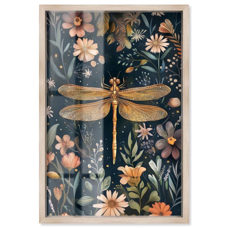 Ruby Reed Rider III Shadowbox by Art Remedy - Natural - 36" x 54"
