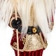 preview thumbnail 4 of 3, Nutcracker Christmas Decoration - 4.7 x 5.5 x 16.1"