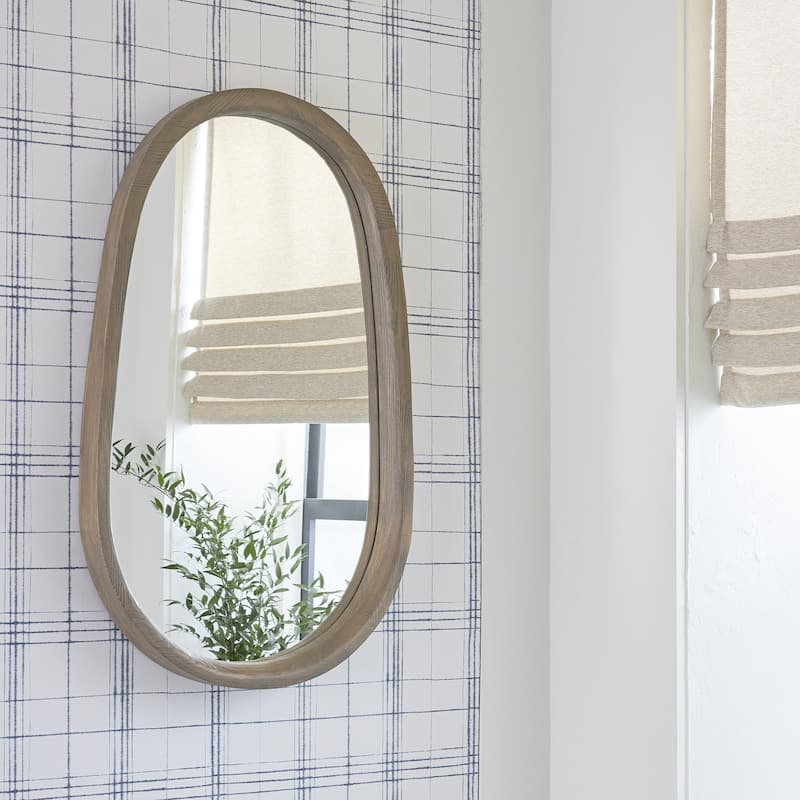 Signature Design by Ashley Aarilynn Brown Accent Mirror - 24"W x 2.75"D x 39"H