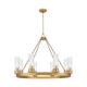 Option Striped Clear / Brushed Brass