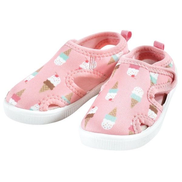 slide 1 of 1, Hudson Baby Infant, Toddler and Kids Girl Sandal and Water Shoe, Ice Cream Ice Cream - 10T