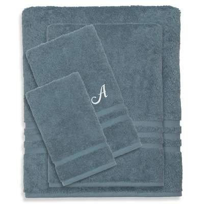Authentic Hotel and Spa 100% Turkish Cotton 4PC Denzi Towel Set.