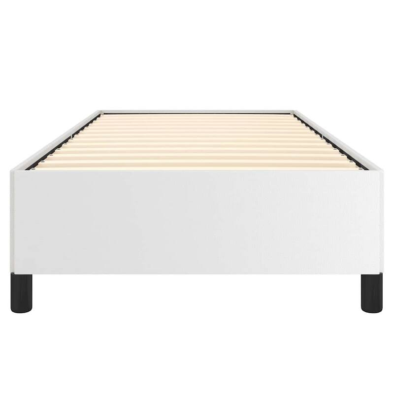 vidaXL Bed Frame, Faux Leather, No Mattress