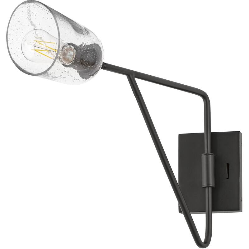 Maxim 26261SS Keppe 11" Tall Swing Arm Wall Sconce - Dark Bronze