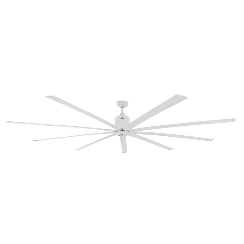 iLIVING 96" BLDC Ceiling Fan, High Volume Low Speed Fan with IR Remote - 96-Inch - 96-Inch