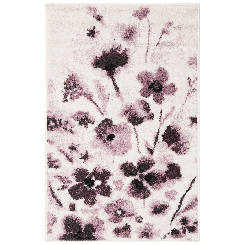 SAFAVIEH Adirondack Zhanna Vintage Boho Oriental Rug - 2'6" x 4' - Ivory/Purple