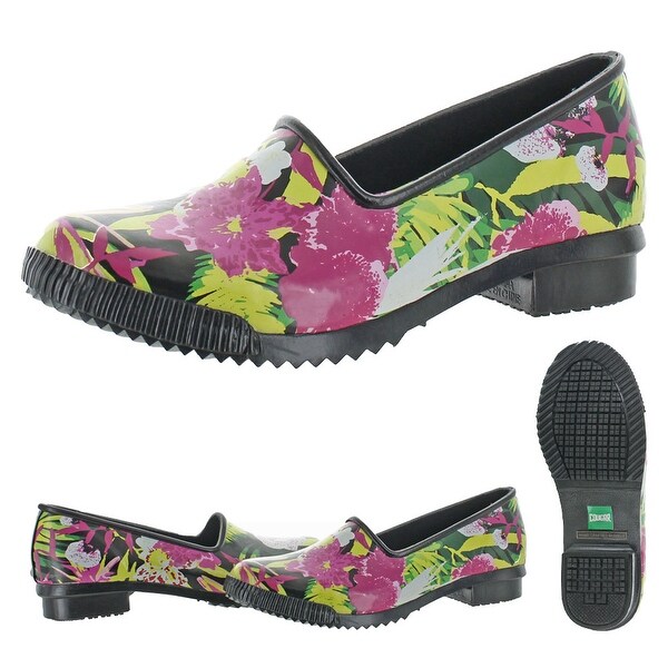 Waterproof Rain Shoes Floral 