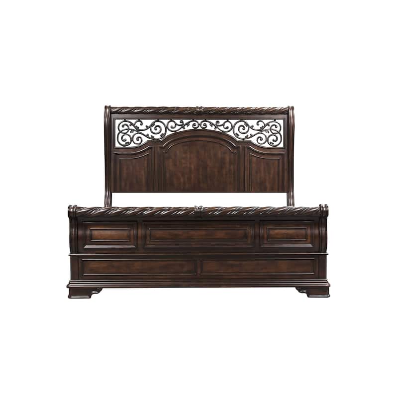 Liberty Furniture Arbor Place Sleigh Bed, Dresser & Mirror, Chest, Night Stand - California King, King or Queen