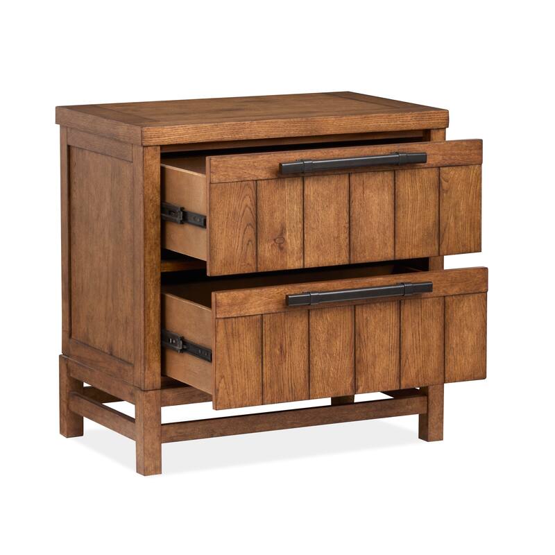 Magnussen Home Conway Honey Wheat Drawer Nightstand