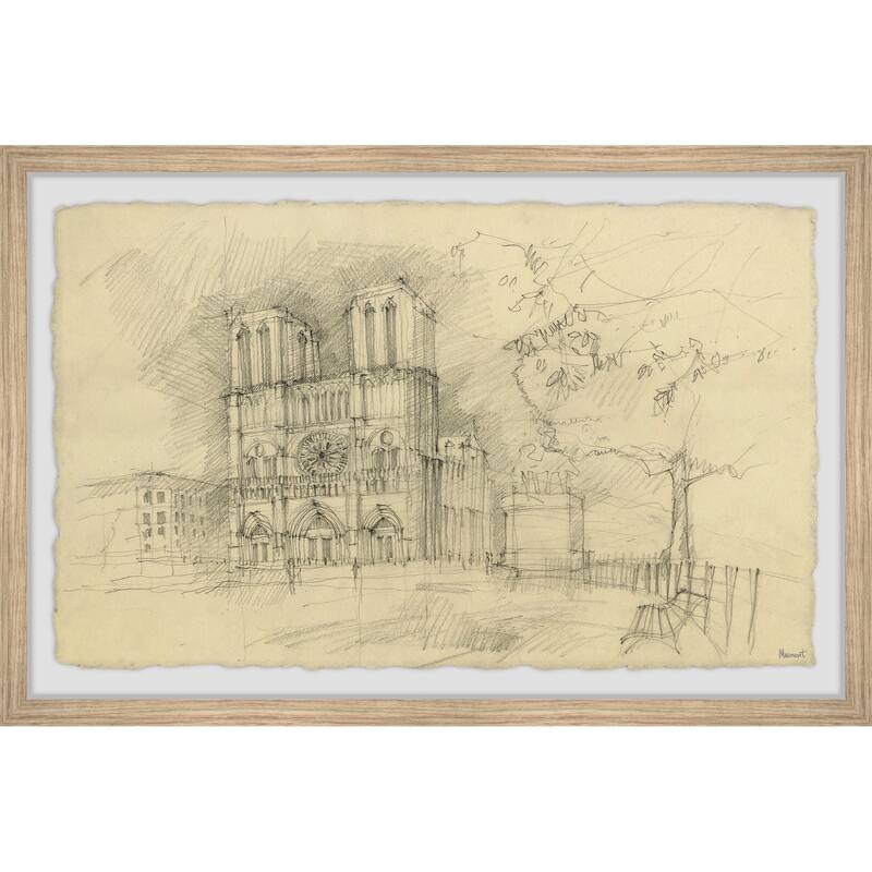 Notre Dame Cathedral Framed Print
