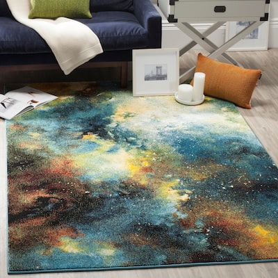 SAFAVIEH Galaxy Cirilla Modern Contemporary Celestial Rug