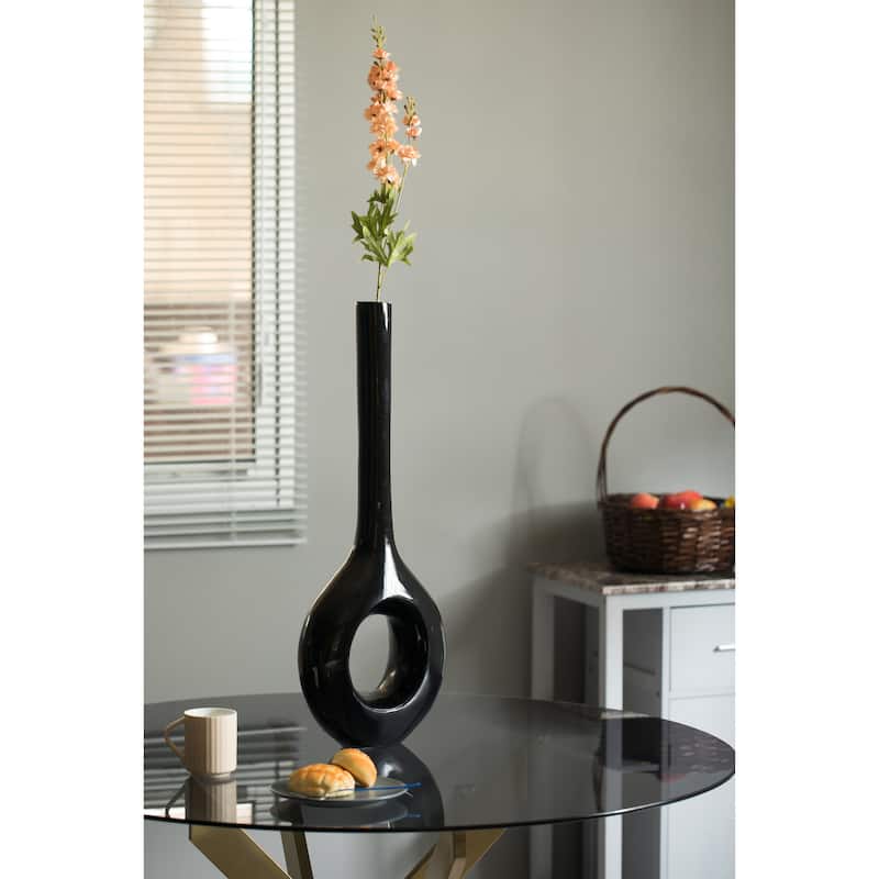 Tall Narrow Vase, Modern Floor Vase, Decorative Gift, Vase for Home Interior Design, 28-Inch-Tall Vase