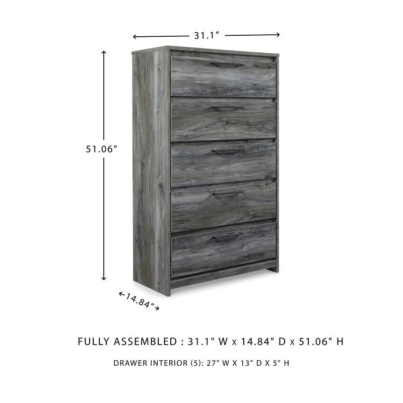 Signature Design by Ashley Baystorm Gray Dresser