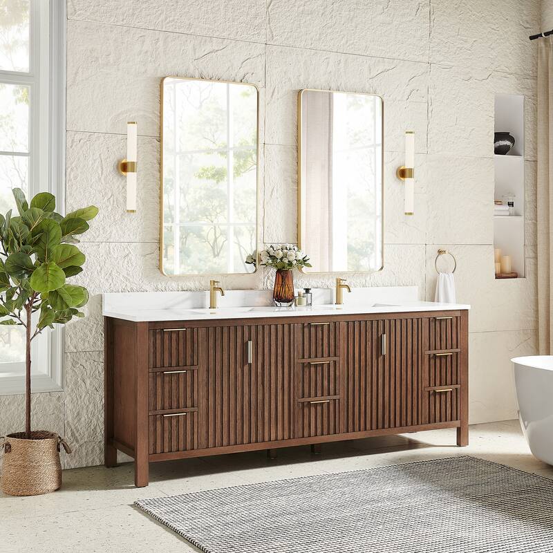 Shenzhen Bath Vanity with Composite Stone Top without Mirror