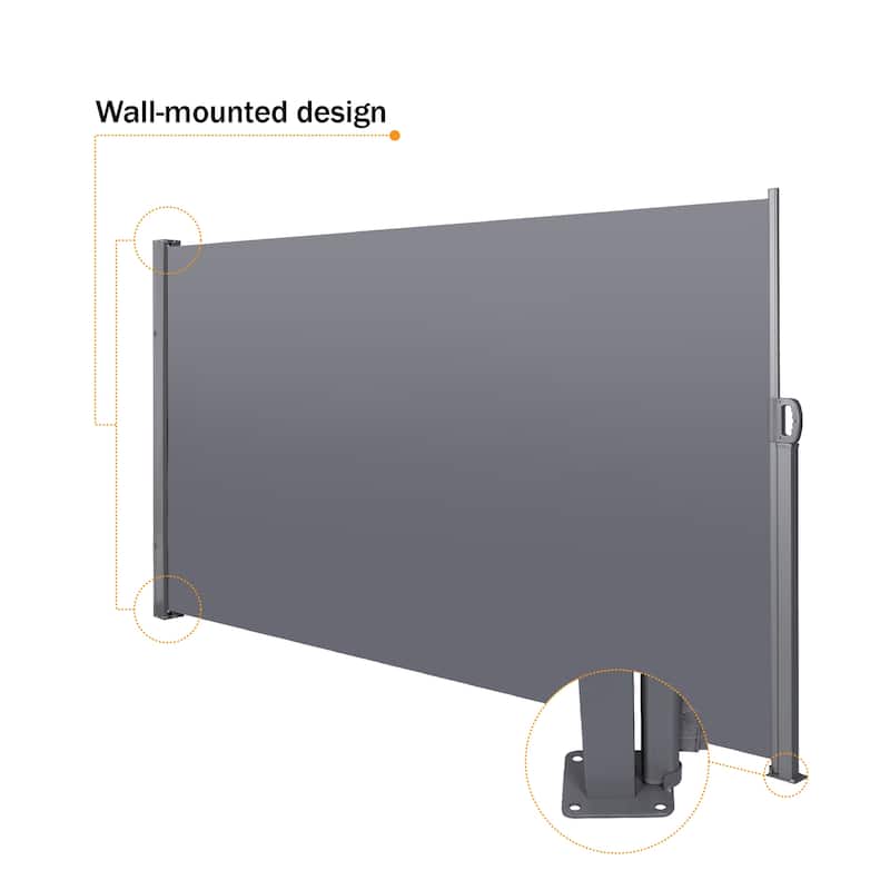 Retractable Side Screen Awning