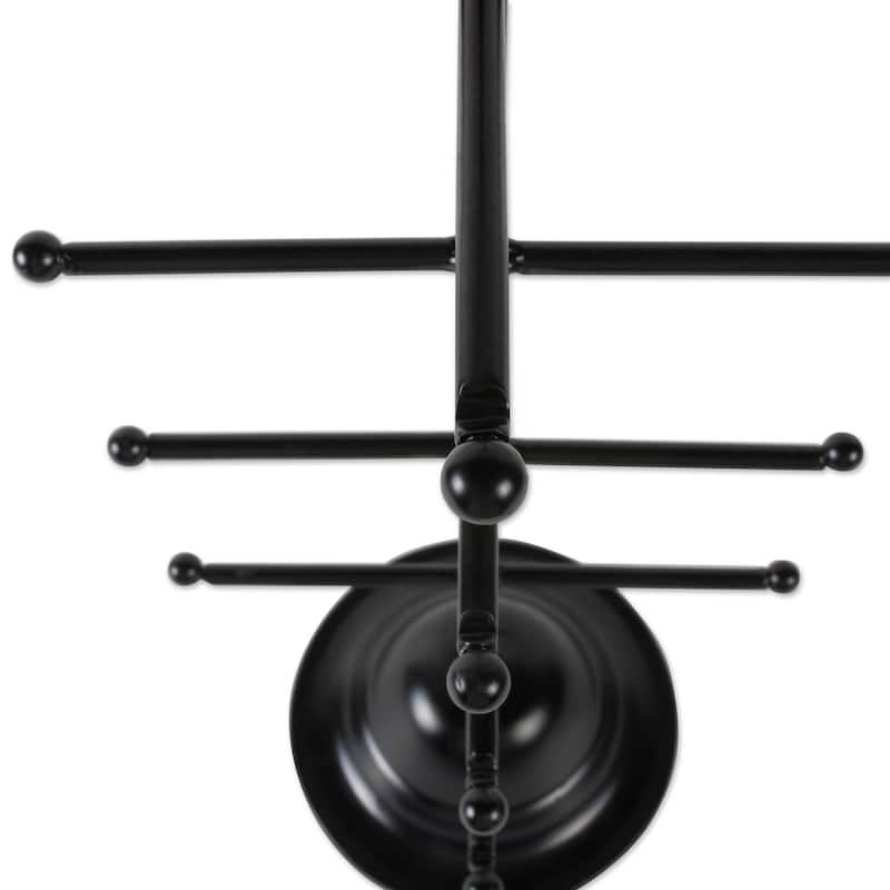 DII 3 Tier Jewelry Organizer Black