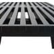 preview thumbnail 29 of 36, LeisureMod Inwood Modern Slatted Platform 5 Foot Wood Bench