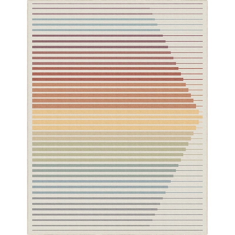 Well Woven Apollo Odyssey Modern Geometric Flat Pile Area Rug