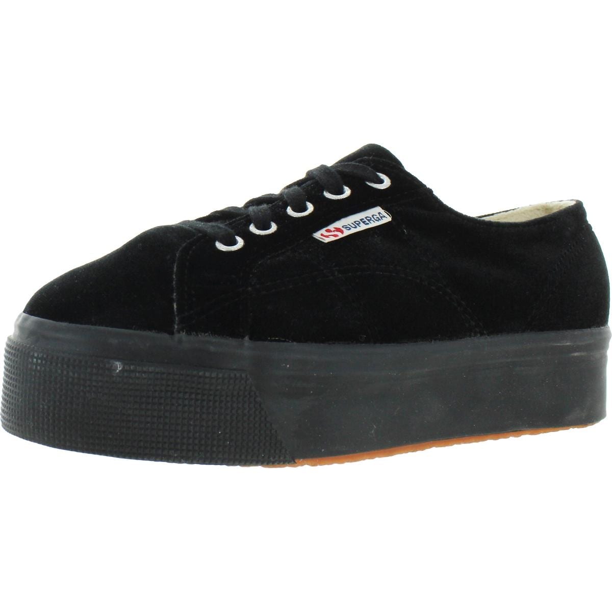 superga velvet black