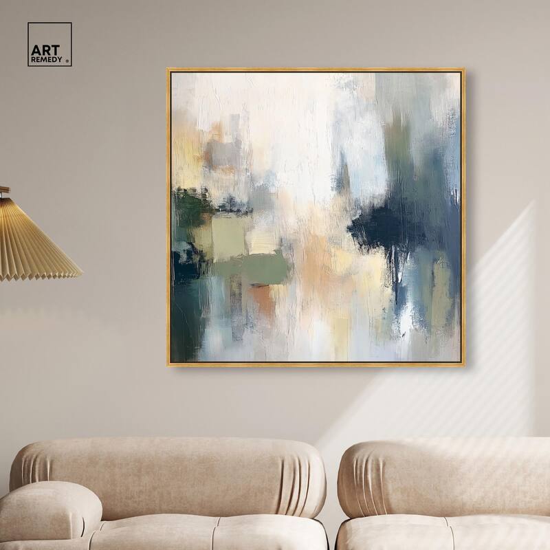 Abyssal Light Canvas by Art Remedy