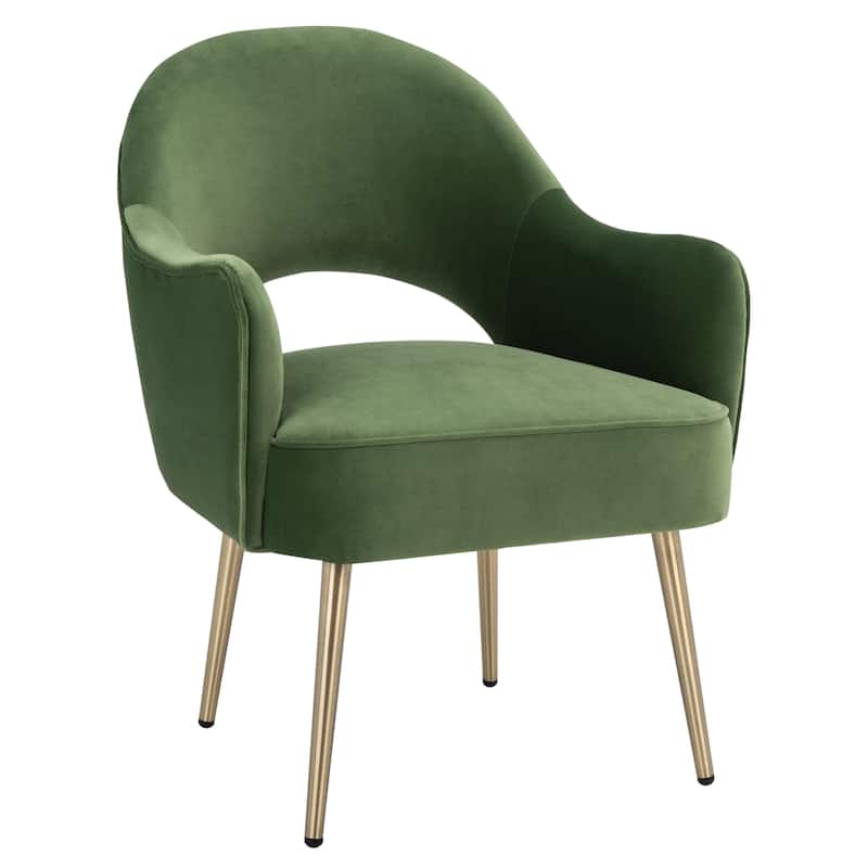 SAFAVIEH Manda Accent Chair - 23.2" W x 20.9" L x 31" H - 23Wx21Dx31H