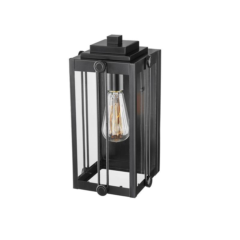 Millennium Lighting Oakland 1 Light Outdoor Wall Sconce in powder Coat Black