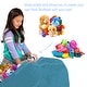 preview thumbnail 190 of 192, Kids' Stuffed Animal Storage Bean Bag Chair Cover or Toy Organizer