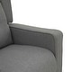 preview thumbnail 6 of 8, Wingback Swivel Recliner Chair Glider Rocking Chair with Button Tufted