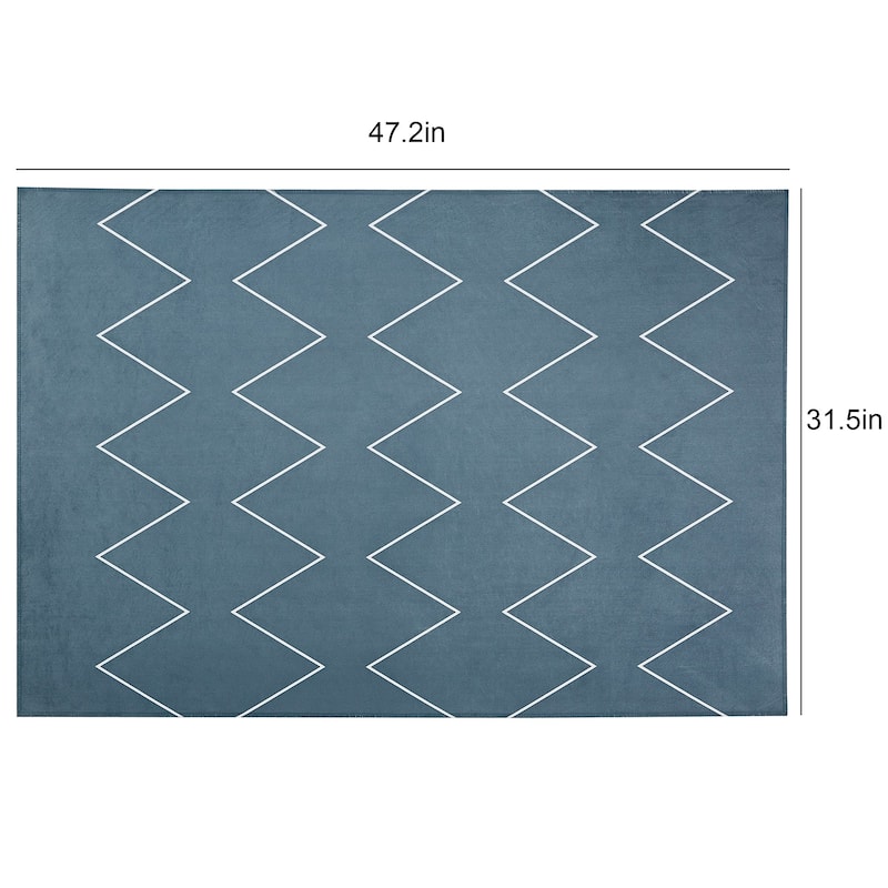 Indoor Door Mat, Front Back Outdoor Mat Rubber Backing, Low-Profile Entrance Rugs, Absorbent Resist Dirt Doormats Inside Doormat