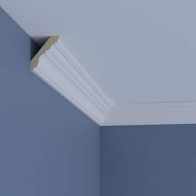 2 5/8"H x 2 1/4"P x 3 1/2"F x 96"L Anthony Crown Moulding - 1-Pack