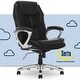preview thumbnail 1 of 56, Serta Amplify Executive Office Chair with Padded Arms, Faux Leather and Mesh Black