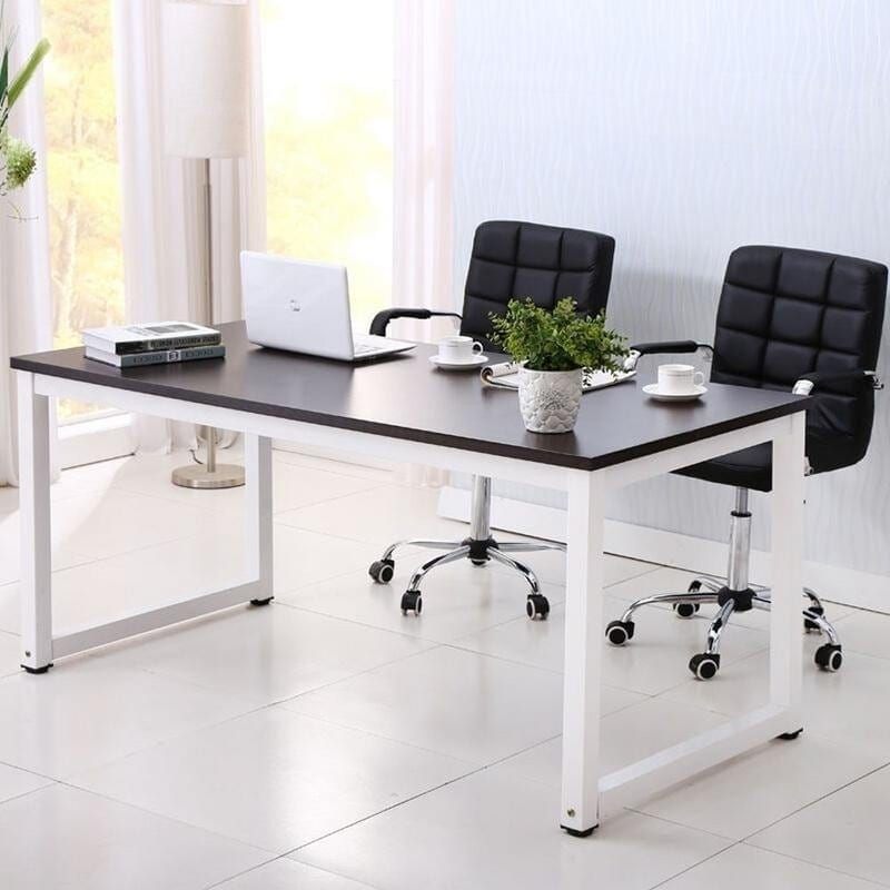 41.31" White Feet Writing Desk